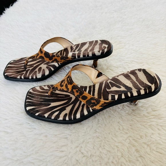 Vince Camuto Animal Print Women's Sandals size 7 M - Picture 5 of 11